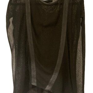 Sparrow Long Sleeve Mesh Shirt / Black / L